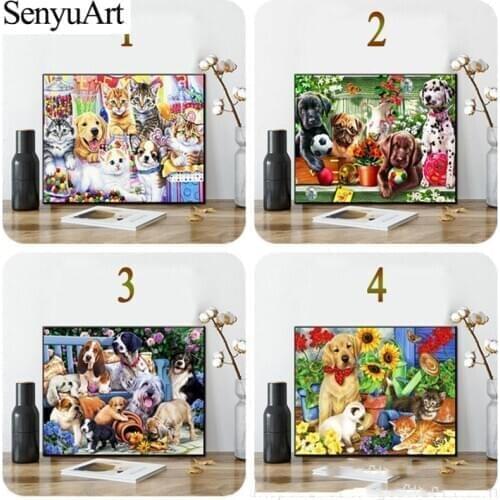 SenyuArt Pictures Of Cats By Numbers