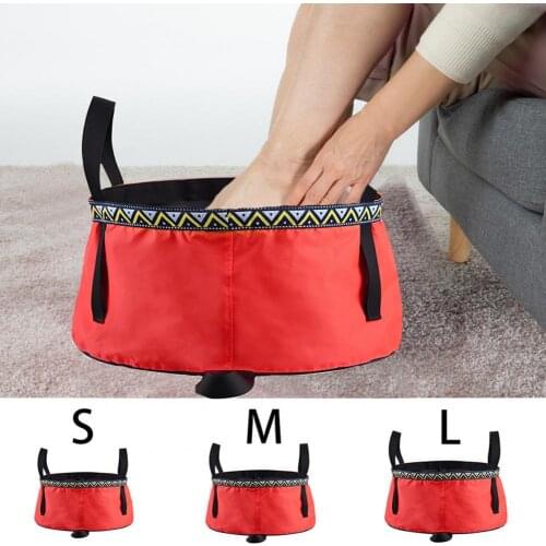 6L/8L/12L Folding Bucket Multifunctional Water Storage Bag Portable Water Basin for Travel Camping Fishing Basin