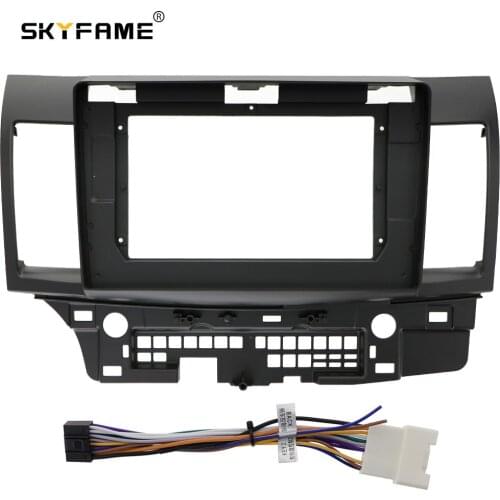 SKYFAME Car Frame Cable For MITSUBISHI LANCER 2010-2016 Screen Dask Kit Fascia Frame