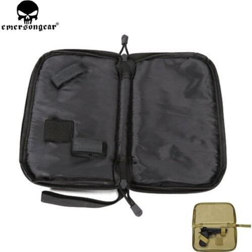 Tactical Pistol Carry Bag Portable Military Handgun Holster Pouch Durable Hand Gun Soft Case Portable Gun Magazine Pouch
