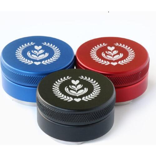 53mm Breville Stainless Steel Macaron Coffee Tamper Powder Hammer Espresso Tamper Three Angled Slopes Coffee Accessories