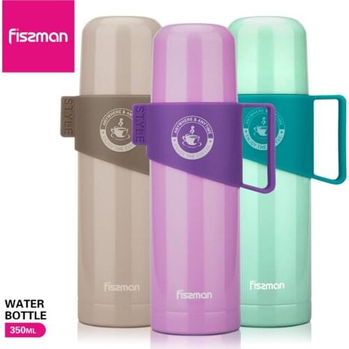 Fissman 350ml Vacuum Flask Double Wall Stainless Steel Thermos Coffee Bottle