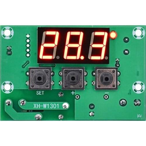 XH-W1301 Panel-mounted Digital Display Smart Thermostat, Temperature Controller Accuracy 0.1