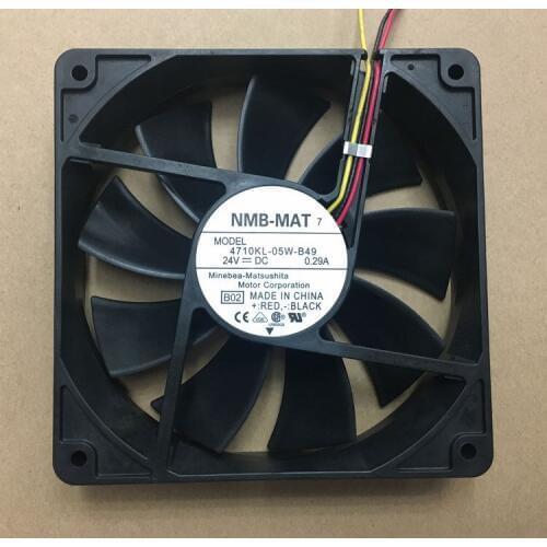 Brand new For NMB 4710KL-05W-B49 12025 12CM 24V 0.29A equipment fan 120*120*25