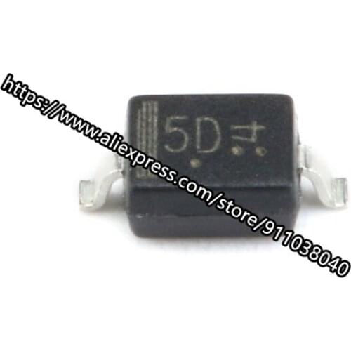100PCS L1S355T1G 1SS355 SOD323 MARKING 5D High-Speed Switching Diodes ZJ