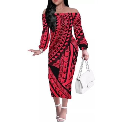 HYCOOL Hawaii Off Shoulder Sexy Dress Women Fashion Strapless Autumn Party Dress Plus Size Beach Ladies Casual Dresses 2021