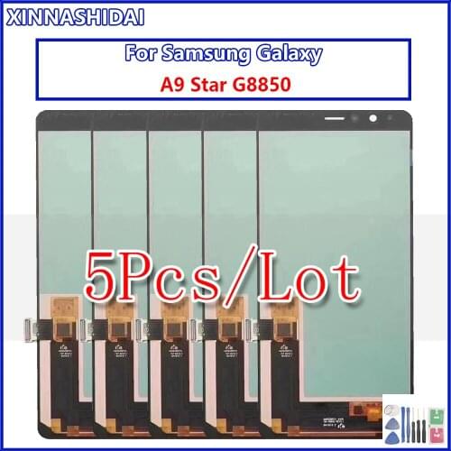 LCD Display For Samsung Galaxy A8 Star G8850 LCD Display Touch Screen Digitizer Assembly For Samsung A9 Star G8850