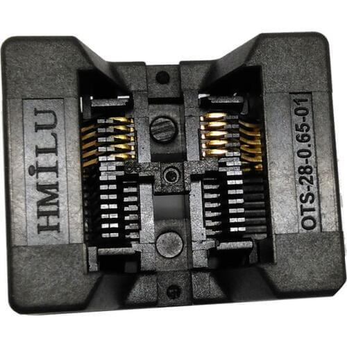 1pcs SSOP10 Aging Block TSSOP10 Programming Block Test Block Bouncing Slide Lower Pressing Shutter Empty Seat