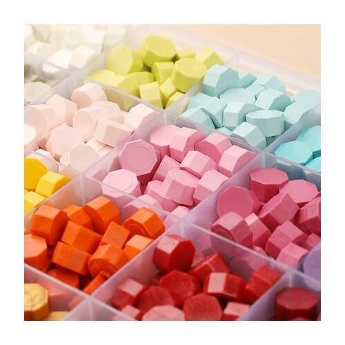 100Pcs Seal Stamp Wax Vintage Wax Seal Stamp Tablet Pill Beads for Envelope Wedding Wax Seal Ancient Sealing Wax