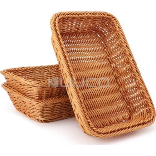 3pcs Natural Wicker Fermentation Basket Bread Fruit Mass Proofing Proving Baskets DIY Tool for Restaurant Bakery Family Party