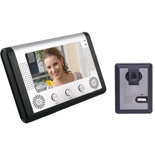 7inch Color security villa type digital video door bell with camera