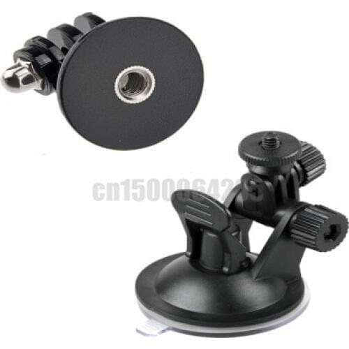 Tripod Mount Adapter+ Car Glass Windshield Suction Holder for GoPro Hero 2 3 free shipping