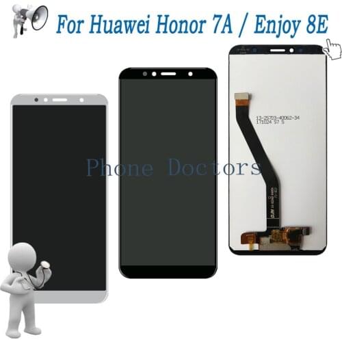 For Huawei Enjoy 8E Full LCD Display + Touch Screen Digitizer Assembly For Huawei Honor 7A AUM-AL00 AUM-AL20 AUM-TL00 AUM-TL20
