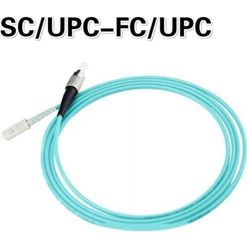 Stock Ready Multimode fiber optic patch cord10G 5pcs/Lot SC/UPC-FC/UPC OM3 fiber optic cable free shipping