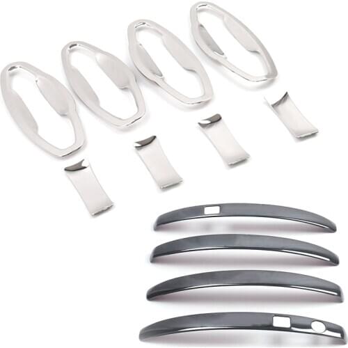 Chrome For Haval F7 F7X 2019 2020 Stainless Steel Door Handle Bowl Cover Frame Trim Sticker Car Styling