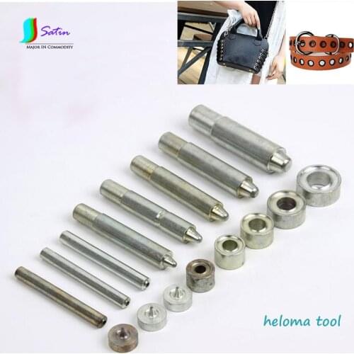 4.5,5/6/8/10/12/14/16MM Mini Metal Eyelet Installation Tool,Clothes,Shoe,Bag Heloma Installation Accessory S0260L