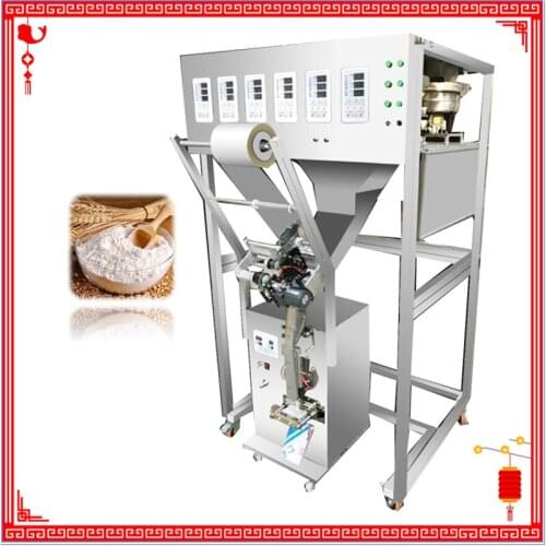 Commercial Multifunctional Vertical Packing Machine For Grain Seasoning Tea Automatic Mixed Packaging All In One Machine