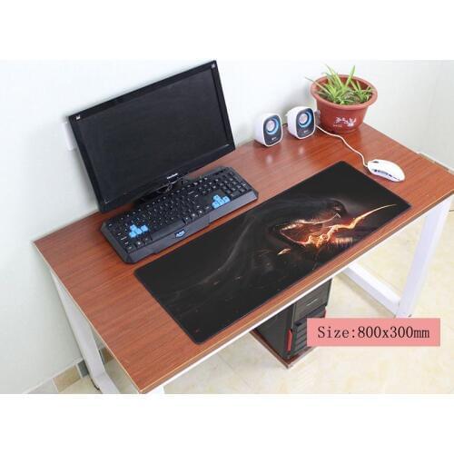 Dark Souls mouse pad 800x300x3mm pad to mouse notbook computer mousepad Popular gaming padmouse gamer to keyboard mouse mats