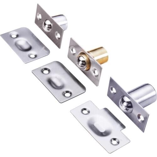 Magnetic Door Stopper Suction Door Stops Invisible Anti-Collision Punch Stainless Steel Magnetic Doors Suction