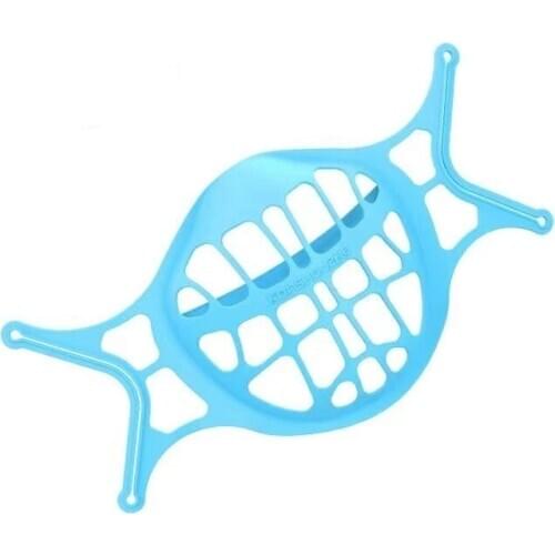 3D Mouth Mask Support Breathing Assist Mask Inner Cushion Bracket Food Grade Silicone Mask Holder Breathable Valve Fashion Mask