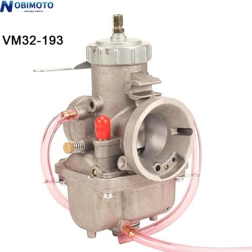 Motorcycle VM32 Carburetor For Mikuni VM32-193 32 mm Round Slide Carburetter Dirt Pit Bike ATV Quad Motocross