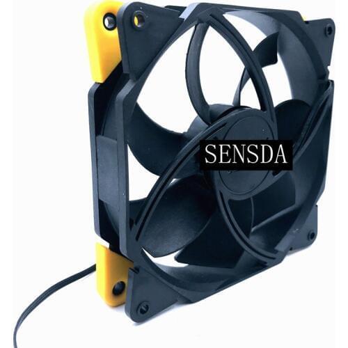 New SXDOOL F123 computer case 12 V power supply fan Ultra-quiet 12 cm Cooling Fans hydraulic bearing speed 1200 super mute 47CFM