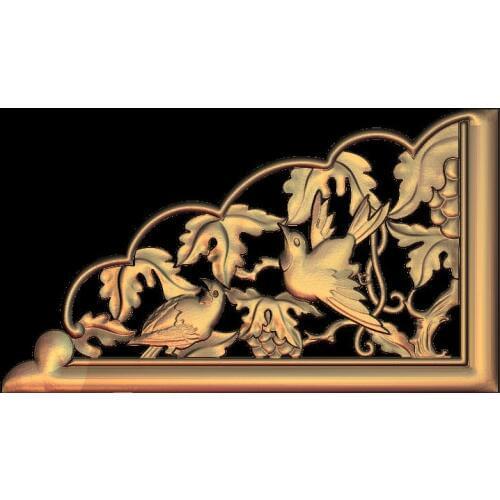 CNC Router relief model STL format 3D model artcam type3 cnc engraving M222