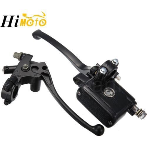 Motorcycle Clutch Lever Master Cylinder 7/8" 22mm Handlebar Hydraulic Brake Lever For Yamaha YFZ450 YFM Honda CB400 CB250 CB750