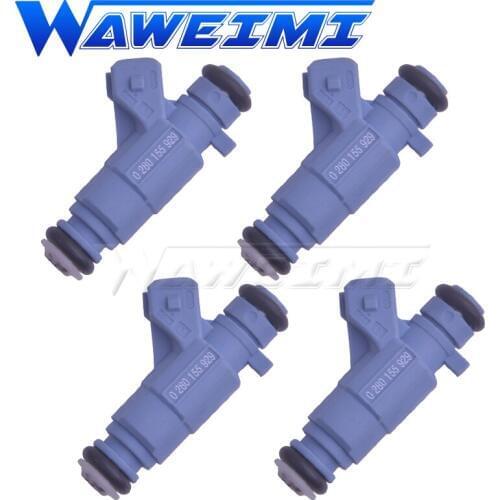 WAWEIMI 4 Pieces OE 0280155929 Fuel Injector For Chevrolet ASTRA Z AFIRA 1.8L 2.0L 1998-2004