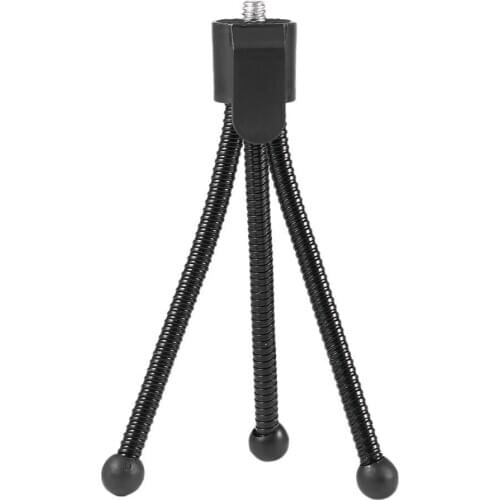 Universal Flexible Mini Portable Metal Tripod Stand Holder For Digital Camera Mini DV Projector Travel Accessory