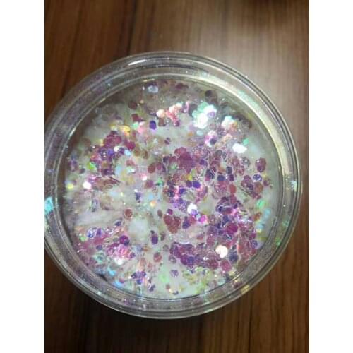100g/Bag Mixed 0.2/1/2/3mm Sequins Nail Glitter Powder Laser Holographic Spangles DIY Ultrathin AB Manicure Nail Art Sequins