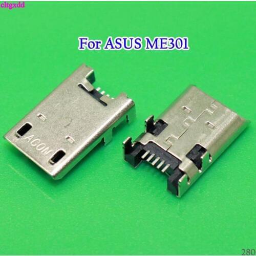2PCS/Lot For ASUS Memo ME301 ME302 ME102A ME372 K00E ME180 K001 Micro USB Charge Port Dock Socket Jack Plug Charging Connector