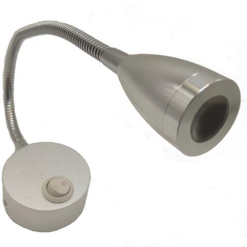 3W 12V 24V RV CARAVAN CAMPER WALL BEDSIDE LED LAMP