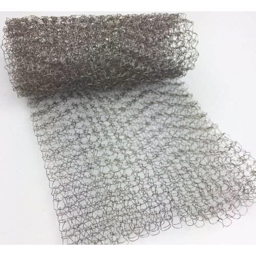 304 Stainless Steel 15 Meter 100mm Width Corrugated Mesh For Distillation Reflux Moonshine Brewing Pest Control