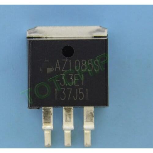 5pcs AZ1085S-3.3 TO263-3 Linear regulator 3.3V 3A