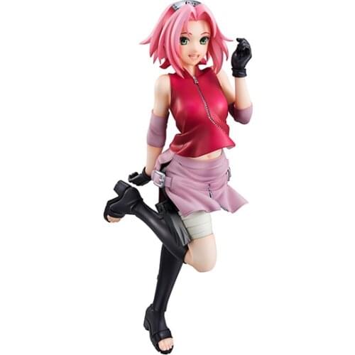 Naruto Shippuden Haruno Sakura Girls Figure Anime Figure Model Birthday Gift Hand-made Scenery Figure Toys