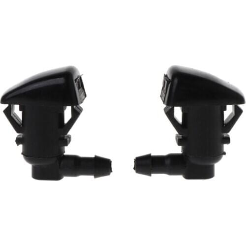 2 Pcs Car Windshield Wiper Spray Jet Washer Nozzle For Ford for Focus 2008 2009 2010 2011 8S4Z17603AA