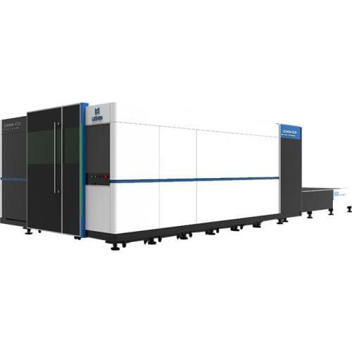 JNLINK fiber laser cutting machine 6000W 8000W with exchange table and protective cover
