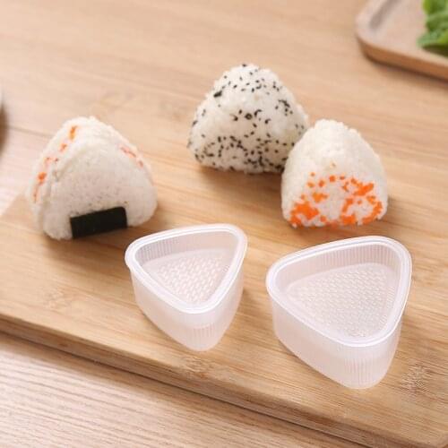 Kitchen Accessories Sushi Mold Triangle Form Mold Sushi Maker Mould Sushi Tools Onigiri Rice Ball Bento Press Maker Mold