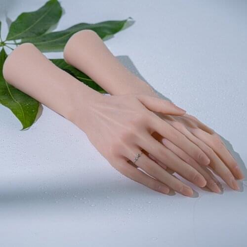 Real American supermodel Female hand model simulation silicone medical painting fetish prosthetic shooting display props TGJDW08