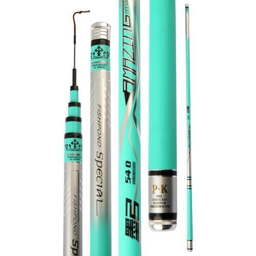 Carp Fishing Rod Taiwan Fishing Pole 28 Tone Light Hard Carbon Long Sections Spinning Peche 2.7m-7.2m Telescopic Wedkarstwo Olta