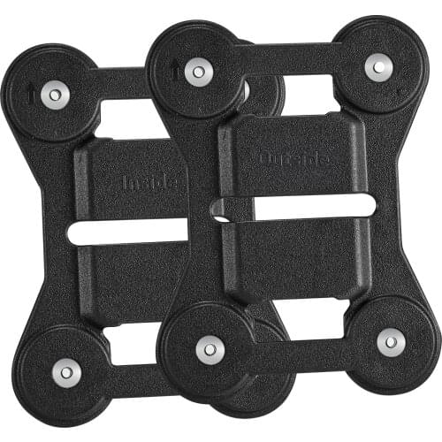 BOBLOV Universal Magnetic Suction Back Clip Contains Magnets Inside and Outside with Strong Suction for Police Mini Camera KJ21