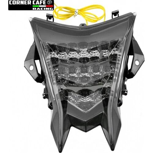 For BMW S1000RR S1000R HP4 10-18 Integrated Tail Light Turn Signal Indicator Brake Running DRL Smoke LED 2018 2017 2016 2015