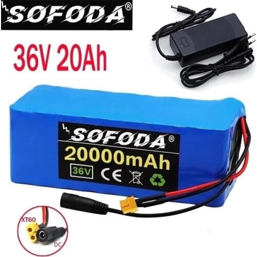 100% original battery 10S4P 36V 20Ah battery 1000W battery 42V 20mAh Ebike electric bike with BMS with charger