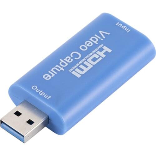 4K 1080P Video Card HDMI to USB 2.0 Video Capture Card Mini Grabber for PS4 Switch Game Live Streaming DVD HD Camera Recording