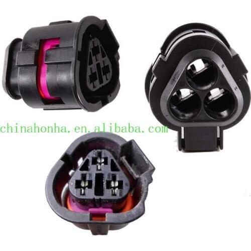 5pcs 3 pin 1J0973203 For MK4 Radiator Coolant Temp Sensor Plug