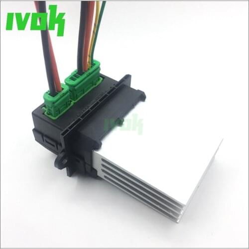 7701048390 7701207718 Heater Blower Resistor+Connector/Wire 6441.L2 For Renault Citroen C2 C3 C5 Peugeot 406 107 207 607