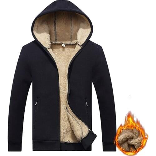 COMLION Mens Fleece Hoodies