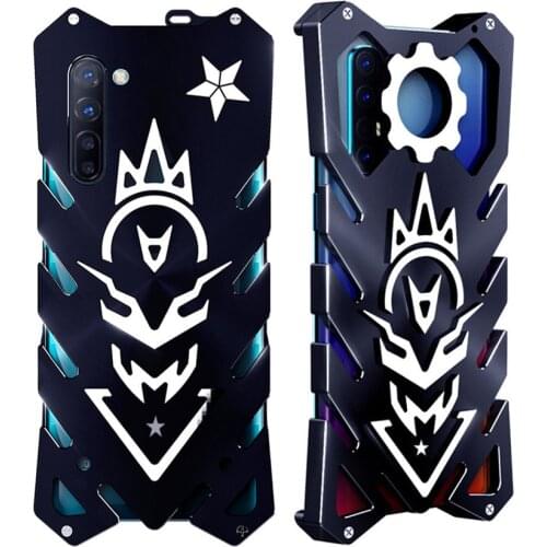 For Oppo Reno 3 Pro Zimon Luxury New Thor Heavy Duty Armor Metal Aluminum Phone Case For Oppo Reno 3 Reno3 Pro Case