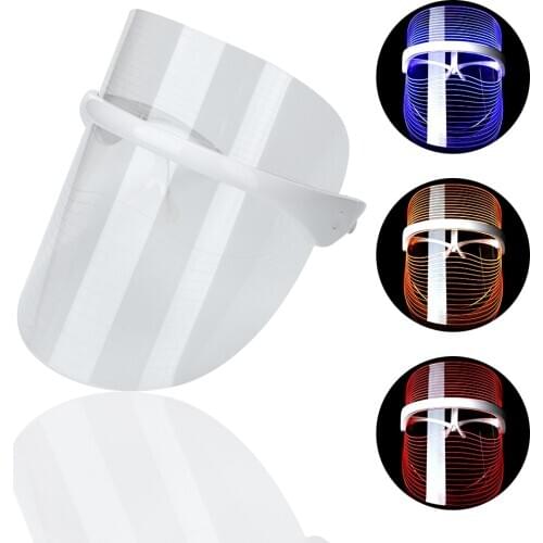 Photon LED Facial Mask Anti Acne Anti Wrinkle Facial SPA Instrument Treatment Home Use Beauty Device Face Skin Care Tools